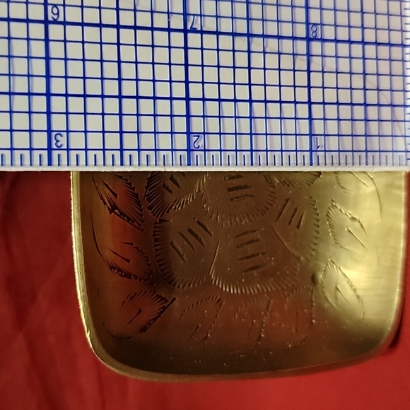 Brass Trinket Dish - Made in India - Picture 6 of 7